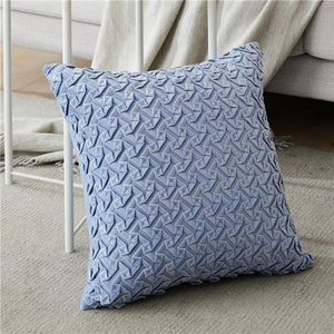 Open image in slideshow, Trezeur &quot;Velvet Pleats&quot; Pillow
