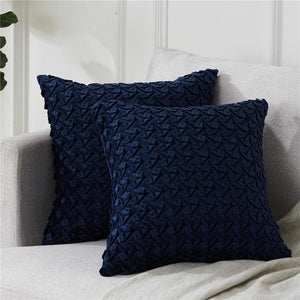 Open image in slideshow, Trezeur &quot;Velvet Pleats&quot; Pillow
