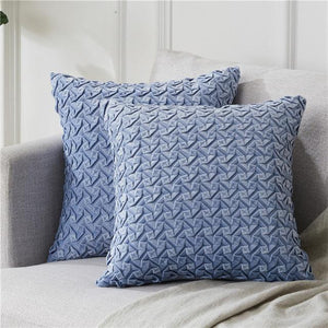 Open image in slideshow, Trezeur &quot;Velvet Pleats&quot; Pillow
