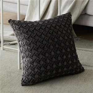 Open image in slideshow, Trezeur &quot;Velvet Pleats&quot; Pillow
